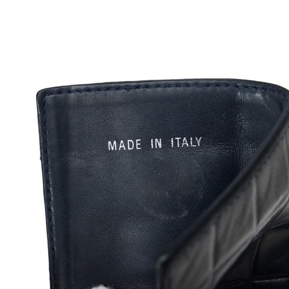 Chanel Chocolate Bar Card Case  Leather Business card case in Fair condition - Picture 7 of 8